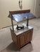 10" PLATE DISPENSER KIOSK/STAND W/ HEAT LAMP AND SNEEZE GUARD ON CASTERS - Bargains R Ours - #collection_name#