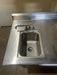 ADVANCE TABCO STAINLESS STEEL ONE COMPARTMENT WASH SINK HOT COLD FAUCET AND INSULATED ICE STORAGE BIN BUILT IN SERVER STATION RIGHT SIDED ACRYLIC SPLASH GUARD - Bargains R Ours - #collection_name#