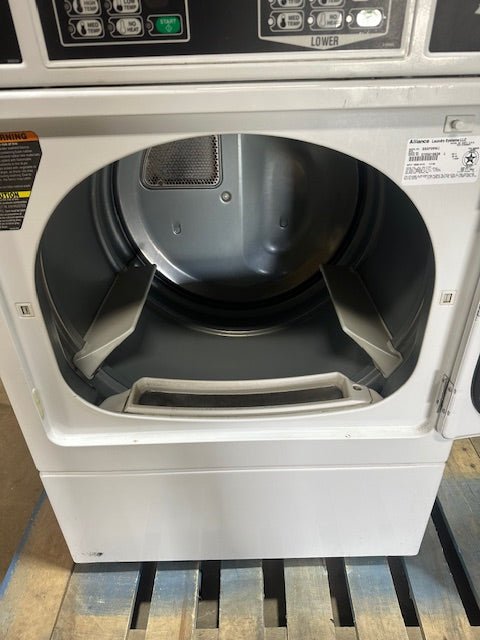 "ALLIANCE LAUNDRY SYSTEM" DOUBLE STACKED GAS DRYER - Bargains R Ours - #collection_name#