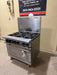 AMERICAN RANGE 6 BURNER STOVE WITH OVEN ON CASTERS - Bargains R Ours - #collection_name#