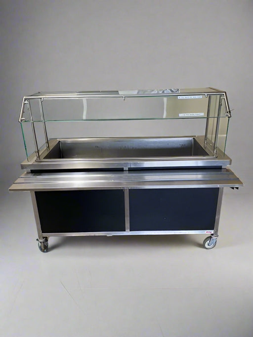 "ATLAS METAL" COLD FOOD/SALAD REFRIGERATED BUFFET WITH ONE SIDE CLASS - Bargains R Ours - #collection_name#