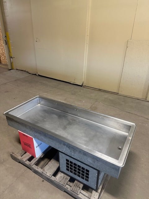 ATLAS METAL HEAVY DUTY COMMERCIAL REFRIGERATED 4 PAN DROP IN COLD WELL INSERT FRONT SWITCH - Bargains R Ours - #collection_name#