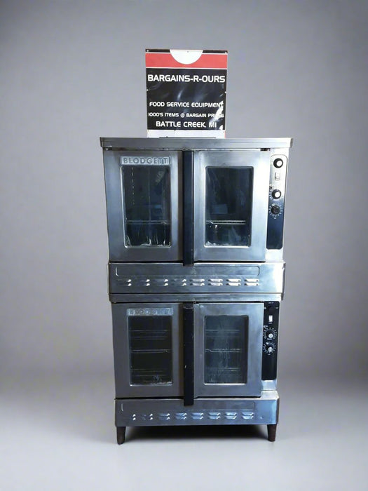 "BLODGETT" H - DUTY COMMERCIAL DOUBLE STACK NATURAL GAS CONVECTION OVEN - Bargains R Ours - #collection_name#