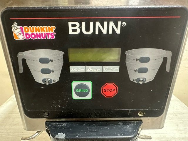 BUNN HEAVY DUTY COMMERCIAL STAINLESS STEEL COUNTER TOP COFFEE GRINDER - Bargains R Ours - #collection_name#