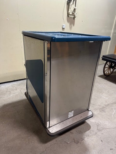 BURLODGE - ALPHAGEN REFIRGERATED FOOD DELIVERY CART WITH REMOVABLE SPEED RACK AND DOLLY DUAL DOORS 10 TRAYS - Bargains R Ours - #collection_name#