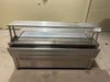 CARTER HOFFMANN STAINLESS STEEL REFRIGERATED LIGHTED CANOPY SELF SERVICE CAFETERIA STYLE DESSERT BAR AND TOP COLD PLATE CHILLER WITH MOISTURE CATCHER + SERVICE LEAF - Bargains R Ours - #collection_name#