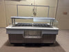 COMMERCIAL HIGH - END LIGHTED FULL - SERVICE COLD FOOD SALAD BUFFET ISLAND - Bargains R Ours - #collection_name#