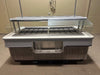 COMMERCIAL HIGH - END LIGHTED FULL - SERVICE COLD FOOD SALAD BUFFET ISLAND - Bargains R Ours - #collection_name#