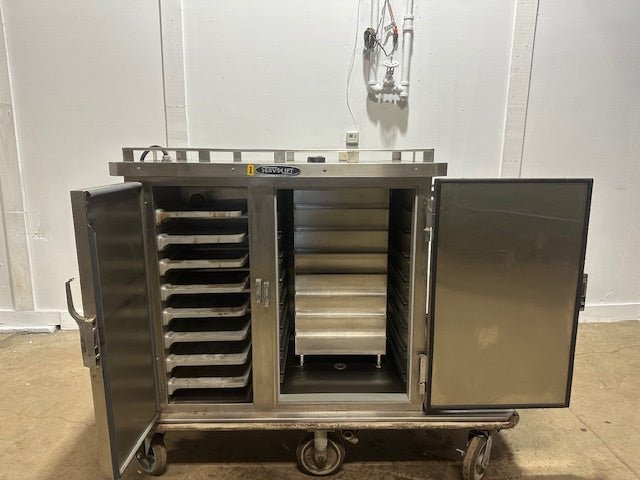 COMMERCIAL REFRIGERATED/HEATED MOBILE FOOD DELIVERY CART - Bargains R Ours - #collection_name#