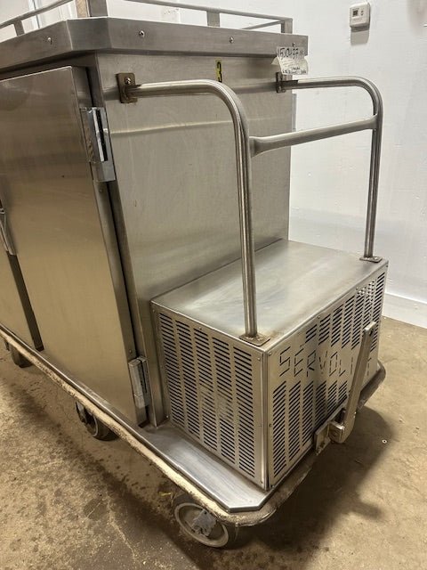 COMMERCIAL REFRIGERATED/HEATED MOBILE FOOD DELIVERY CART - Bargains R Ours - #collection_name#