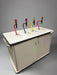 CONDIMENT SELF SERVE STATION, KETCHUP, MUSTARD C02 PROPELLED, ON CASTER - Bargains R Ours - #collection_name#