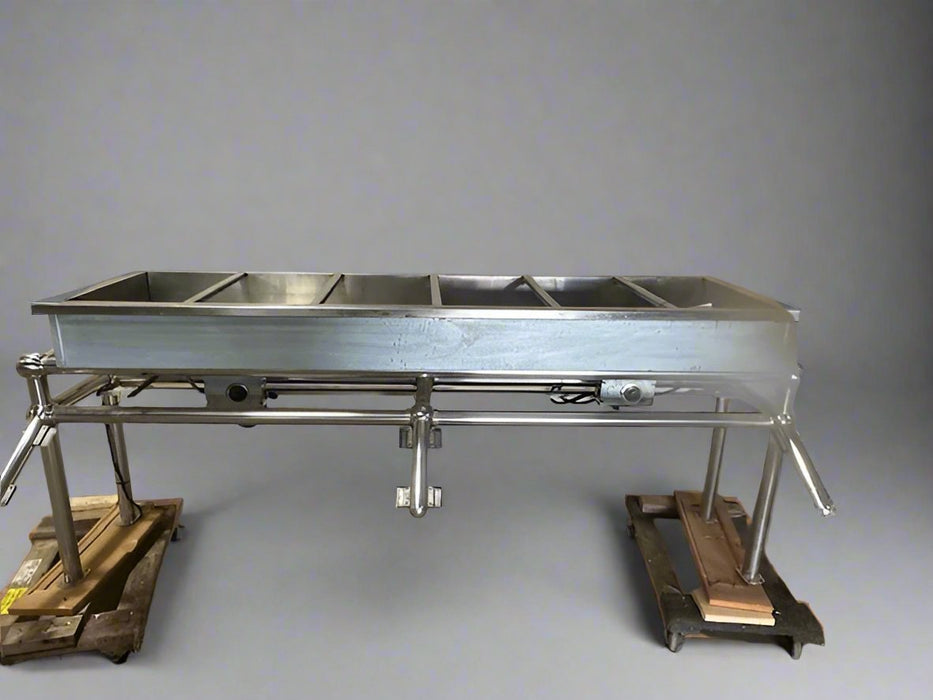 "CUSTOM BUILD" 6 WELL S/S DROP IN HEATED BUFFET TABLE - Bargains R Ours - #collection_name#