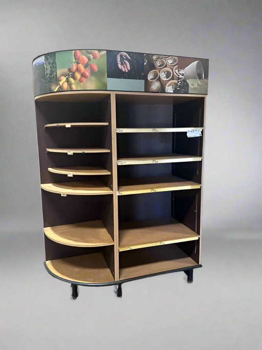 "CUSTOM BUILT" BAKERY/COFFEE/CANDY PACKAGE DRY DISPLAY CASE MERCHANDISER - Bargains R Ours - #collection_name#