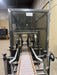 CUSTOM MADE BOX TURNER#1 BOX FLIPPER MACHINE WITH 8 INCH WIDE CONVEYOR ON CASTERS - Bargains R Ours - #collection_name#