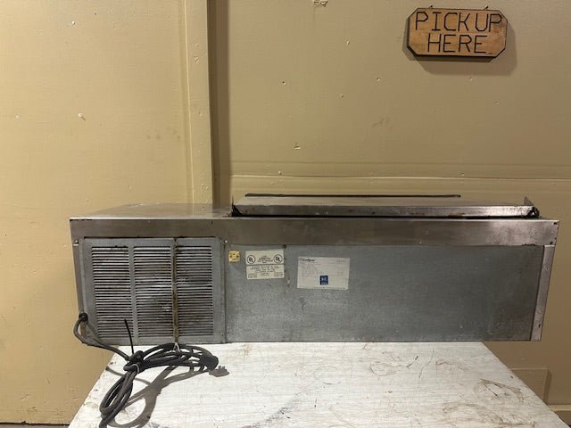 DELFIELD COUNTER TOP REFRIGERATED SELF CONTAINED COOLER TOPPING RAIL MODEL CTP8146 - NB - Bargains R Ours - #collection_name#