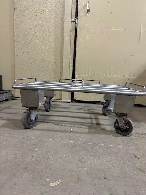 "DELFIELD" STAINLESS STEEL ROLLING CART - Bargains R Ours - #collection_name#