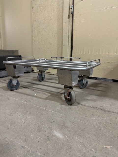 "DELFIELD" STAINLESS STEEL ROLLING CART - Bargains R Ours - #collection_name#