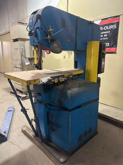 DOALL VERTICAL CONTOUR BAND SAW, (STEEL WORKING MACHINERY) MODEL DVW - 15 - Bargains R Ours - #collection_name#