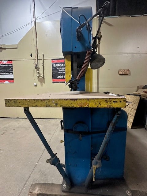 DOALL VERTICAL CONTOUR BAND SAW, (STEEL WORKING MACHINERY) MODEL DVW - 15 - Bargains R Ours - #collection_name#