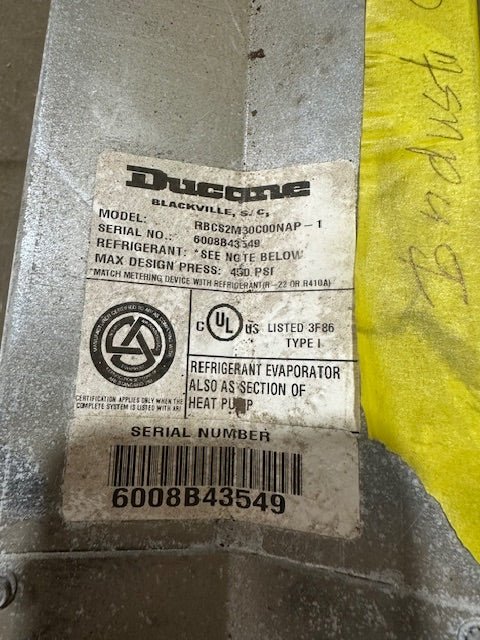 "DUCANE" HEAT EXCHANGE CONDENSER COIL AND BLOWER - Bargains R Ours - #collection_name#