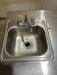 EAGLE GROUP STAINLESS STEEL PREP TABLE WITH 2 SINKS AND SHELF HOT/COLD WATER LINE HOOK UPS - Bargains R Ours - #collection_name#