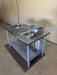 EAGLE GROUP STAINLESS STEEL PREP TABLE WITH 2 SINKS AND SHELF HOT/COLD WATER LINE HOOK UPS - Bargains R Ours - #collection_name#