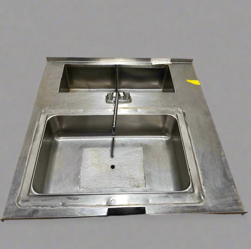 GLAS TENDER BAR SINK AND TEA BAY 15"H X 40"W X 38.5"D - Bargains R Ours - #collection_name#