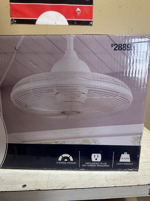 "HARBOR BREEZE" VALDOSTA INDOOR/OUTDOOR 20" PORTABLE FAN - Bargains R Ours - #collection_name#