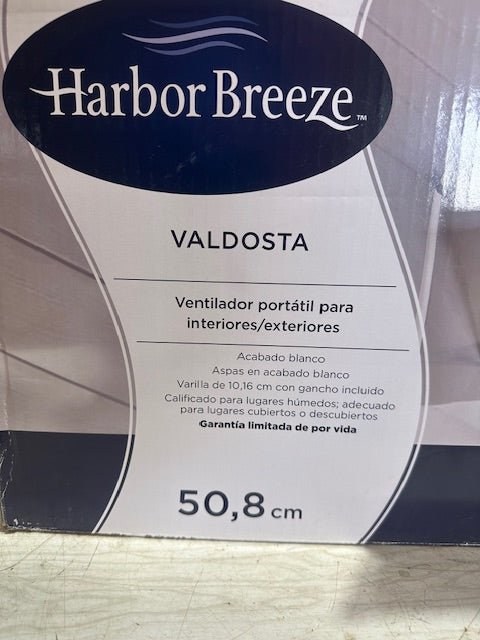 "HARBOR BREEZE" VALDOSTA INDOOR/OUTDOOR 20" PORTABLE FAN - Bargains R Ours - #collection_name#