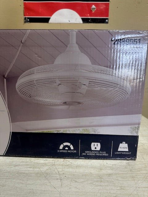 "HARBOR BREEZE" VALDOSTA INDOOR/OUTDOOR 20" PORTABLE FAN - Bargains R Ours - #collection_name#