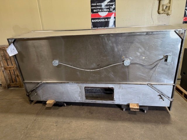 HEAVY DUTY COMMERCIAL STAINLESS STEEL HOOD DUCT OPENING 21"W X 11"D - Bargains R Ours - #collection_name#