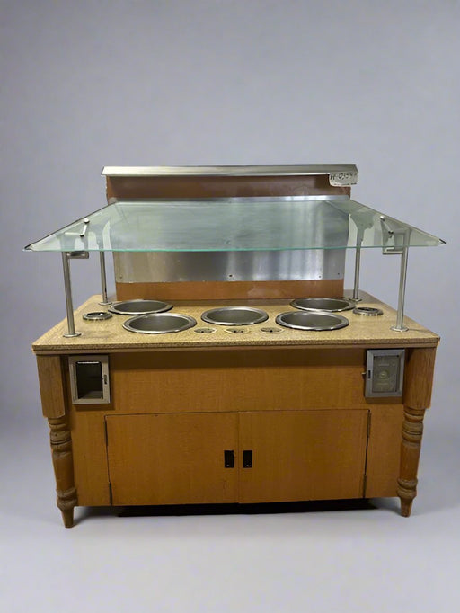 HIGH END COMMERCIAL LIGHTED HOT - SOUP SELF SERVE STATION w/SNEEZE GUARD - Bargains R Ours - #collection_name#