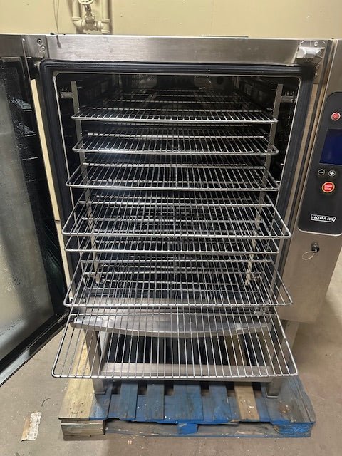 HOBART OVEN WITH 10 RACKS 3 INCH BETWEEN EACH RACK ON STAND WITH LOCKING HANDLE - Bargains R Ours - #collection_name#