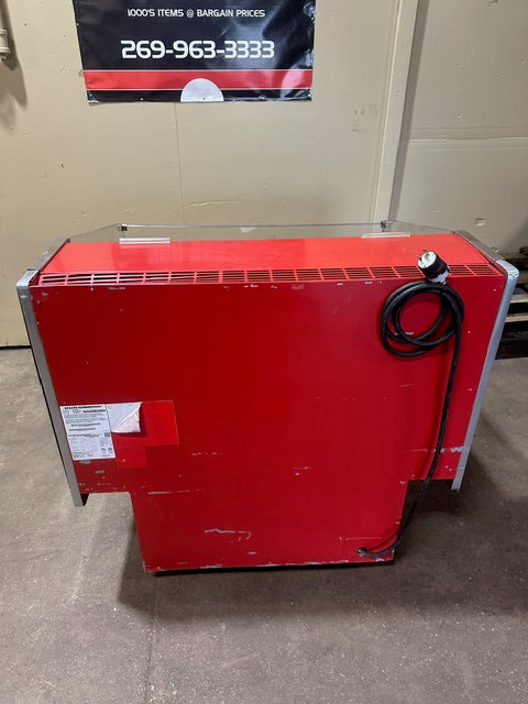 "HUSSMANN" SELF CONTAINED OPEN AIR PRODUCE COOLER