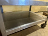 IMPERIAL STAINLESS STEEL EQUIPMENT STAND TABLE ON CASTERS WITH SHELF - Bargains R Ours - #collection_name#