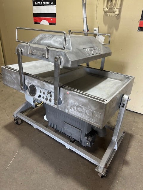 KOCH HEAVY DUTY COMMERCIAL ELECTRIC INDUSTRIAL PACKAGING SYSTEMS ON CASTERS - Bargains R Ours - #collection_name#