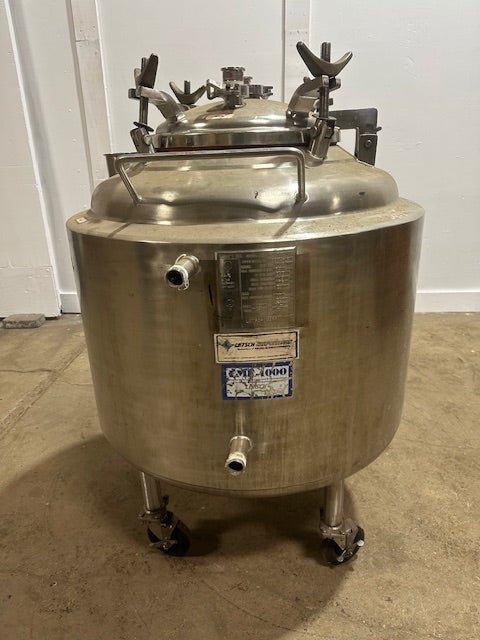 "LETSCH EMF 1000" HEAVY DUTY COMMERCIAL APPROX. 60gal/316L SS REACTOR VERTICAL - Bargains R Ours - #collection_name#