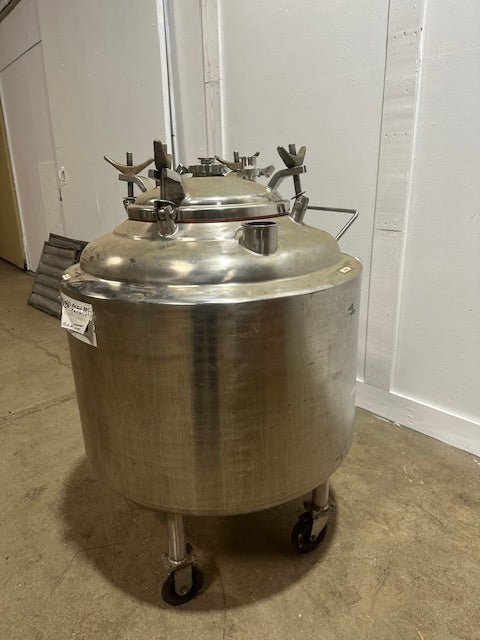 "LETSCH EMF 1000" HEAVY DUTY COMMERCIAL APPROX. 60gal/316L SS REACTOR VERTICAL - Bargains R Ours - #collection_name#