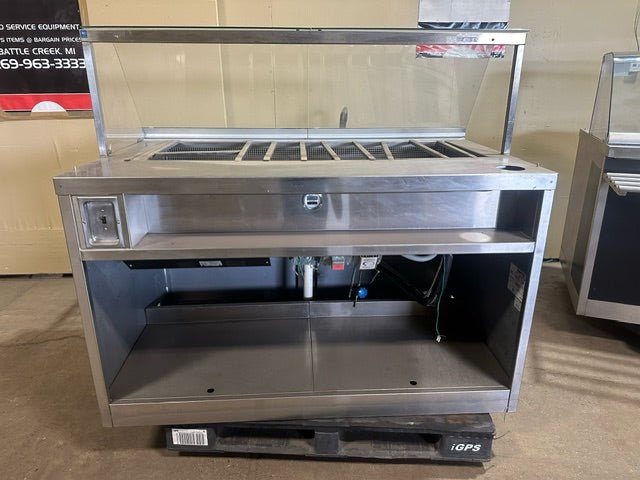 ***LOT OF 2*** AMFAB REMOTE UNIT 60"W LIGHTED SANDWICH COLD DISPLAY CASE - Bargains R Ours - #collection_name#