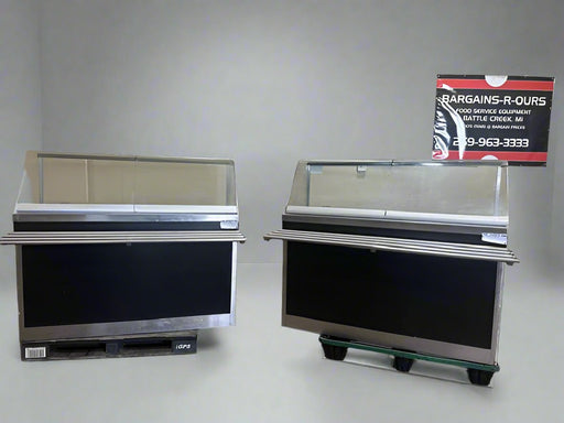 ***LOT OF 2*** AMFAB REMOTE UNIT 60"W LIGHTED SANDWICH COLD DISPLAY CASE - Bargains R Ours - #collection_name#