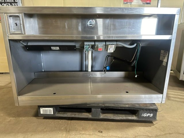 ***LOT OF 2*** AMFAB REMOTE UNIT 60"W LIGHTED SANDWICH COLD DISPLAY CASE - Bargains R Ours - #collection_name#