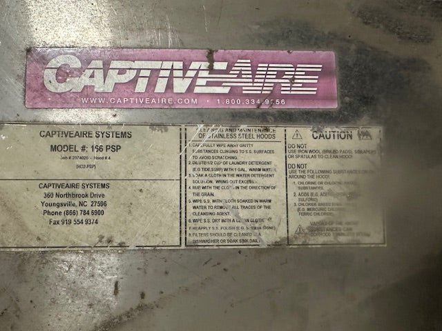 ***LOT OF 2*** CAPTIVEAIRE SYSTEM STAINLESS STEEL DOUBLE AIR DUCT AND TRIPLE AIR DUCT RETURN INTAKE RETURN AIR DUCT FOR HOOD - Bargains R Ours - #collection_name#