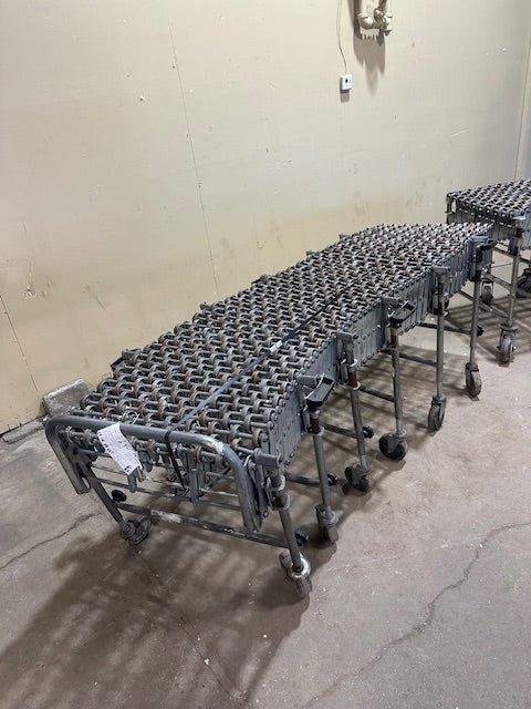 **LOT OF 2** NESTAFLEX INDUSTRIAL CONVEYOR ON CASTERS - Bargains R Ours - #collection_name#