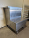 LOW TEMP STAINLESS STEEL 2 STEP WORK COUNTER STATION ON CASTERS - Bargains R Ours - #collection_name#