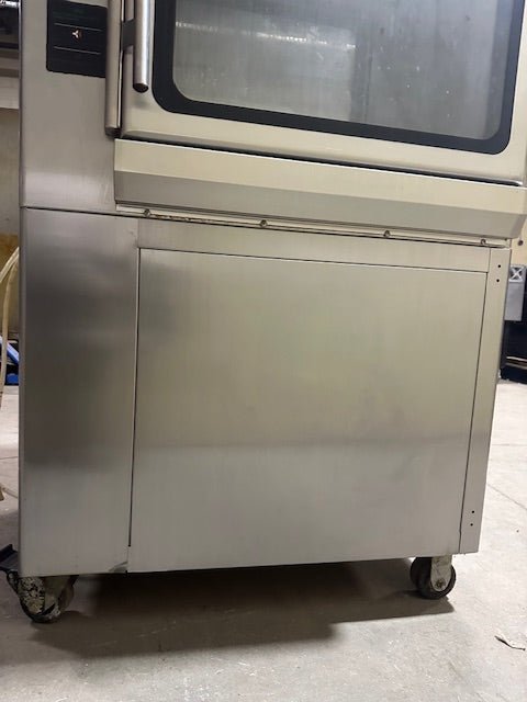 ***MECHANIC SPECIAL*** HOBART SELF CLEANING ROTISSERIE OVEN WITH UNDER CABINET STORAGE ON CASTERS - Bargains R Ours - #collection_name#