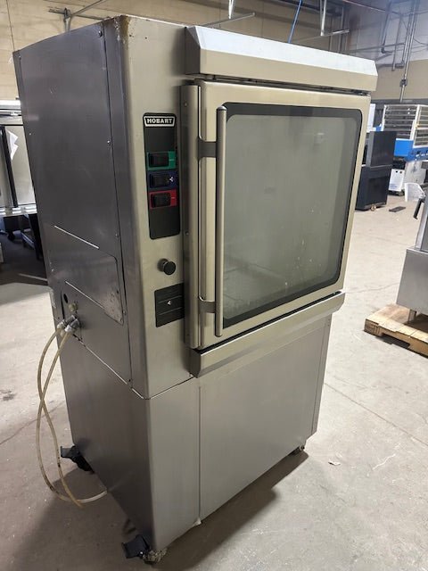 ***MECHANIC SPECIAL*** HOBART SELF CLEANING ROTISSERIE OVEN WITH UNDER CABINET STORAGE ON CASTERS - Bargains R Ours - #collection_name#