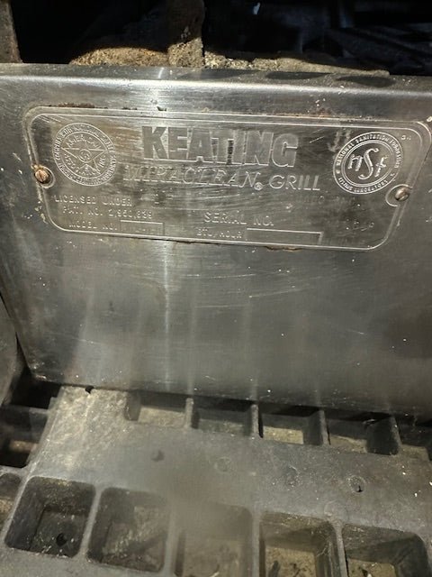 ***MECHANIC SPECIAL*** KEATING NATURAL GAS MIRACLEAN GRILL - Bargains R Ours - #collection_name#