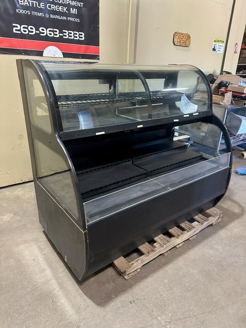 ***MECHANICS SPECIALS***FEDERAL H.D COMMERCIAL DUAL ZONE DRY/COLD REFRIGERATED BAKERY DISPLAY CASE - Bargains R Ours - #collection_name#