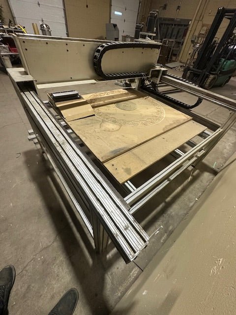 PRACTICAL CNC ROUTER/PLASMA CUTTER TABLE 5'X6' WITH CONTROL SOFTWARE - Bargains R Ours - #collection_name#