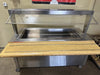 PRECISION 4 WELL REFRIGERATED FOOD BUFFET LIGHTED WITH SNEEZE GUARD ONE SIDE TRAY SLIDE - Bargains R Ours - #collection_name#